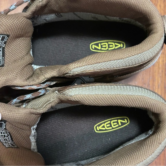 KEEN TARGHEE II Women’s Sz 9 shoes brown leather waterproof hiking boots 1004114 - Picture 6 of 16